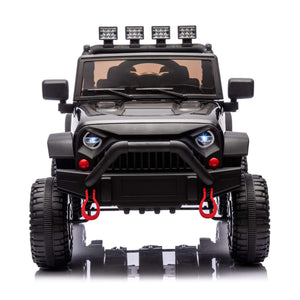 ToyRides Elite 24V Kids Ride On Car W/Parents Remote Control, Black