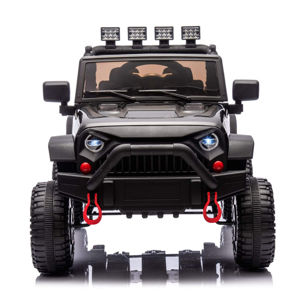 ToyRides Elite 24V Kids Ride On Car W/Parents Remote Control, Black