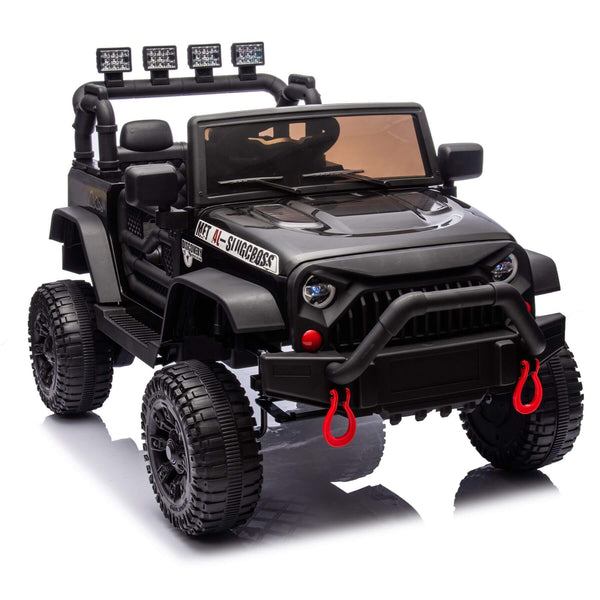 ToyRides Elite 24V Kids Ride On Car W/Parents Remote Control, Black