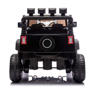 ToyRides Elite 24V Kids Ride On Car W/Parents Remote Control, Black