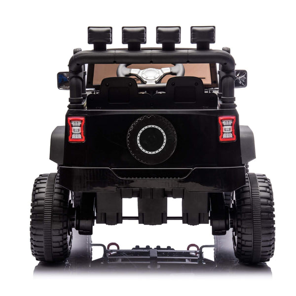 ToyRides Elite 24V Kids Ride On Car W/Parents Remote Control, Black