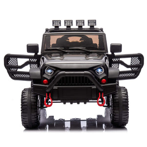 ToyRides Elite 24V Kids Ride On Car W/Parents Remote Control, Black