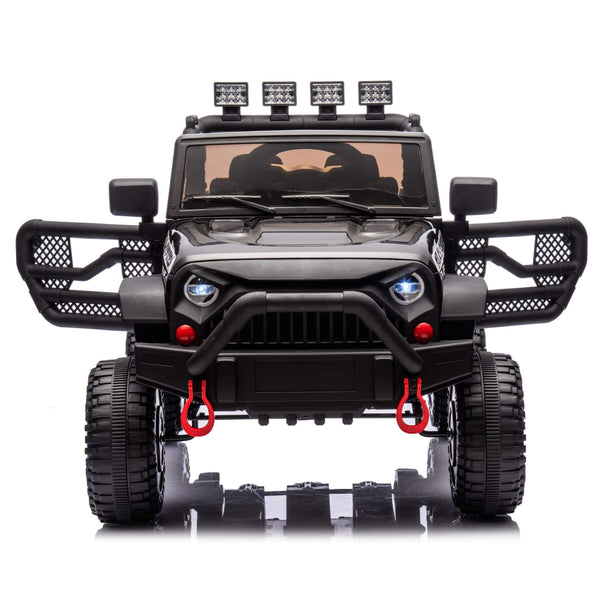 ToyRides Elite 24V Kids Ride On Car W/Parents Remote Control, Black