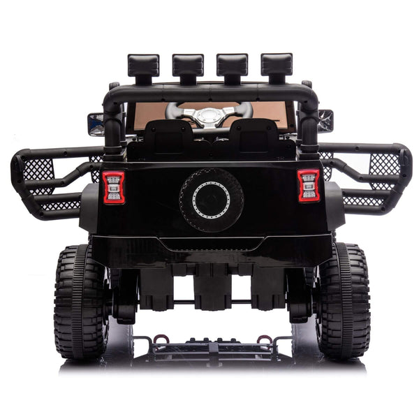 ToyRides Elite 24V Kids Ride On Car W/Parents Remote Control, Black
