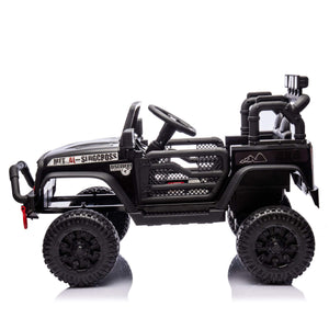 ToyRides Elite 24V Kids Ride On Car W/Parents Remote Control, Black
