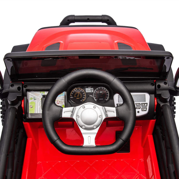 ToyRides Elite 24V Kids Ride On Car W/Parents Remote Control, Red