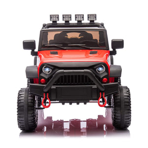 ToyRides Elite 24V Kids Ride On Car W/Parents Remote Control, Red