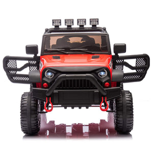 ToyRides Elite 24V Kids Ride On Car W/Parents Remote Control, Red