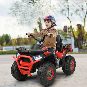 12V kids electric ATV quad with MP3 and LED lights, perfect for outdoor fun and adventure.