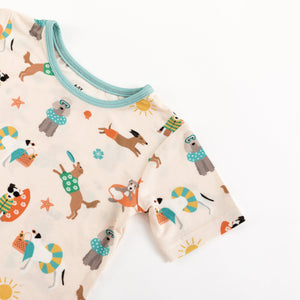 Pups in the Sun (Short PJ Set)