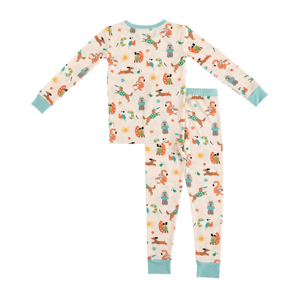 Pups in the Sun (Long Sleeve PJ)