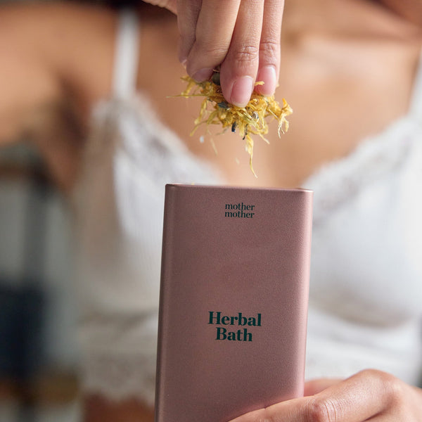 Organic postpartum herbal sitz bath for soothing wellness and recovery, displayed from angle 3.