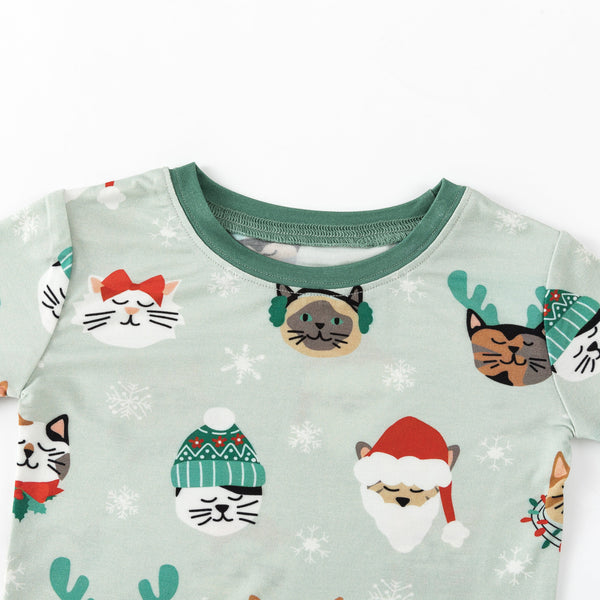Purr The Halls (Long Sleeve PJ)