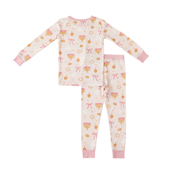 Pretty In Hanukkah (Long Sleeve PJ)