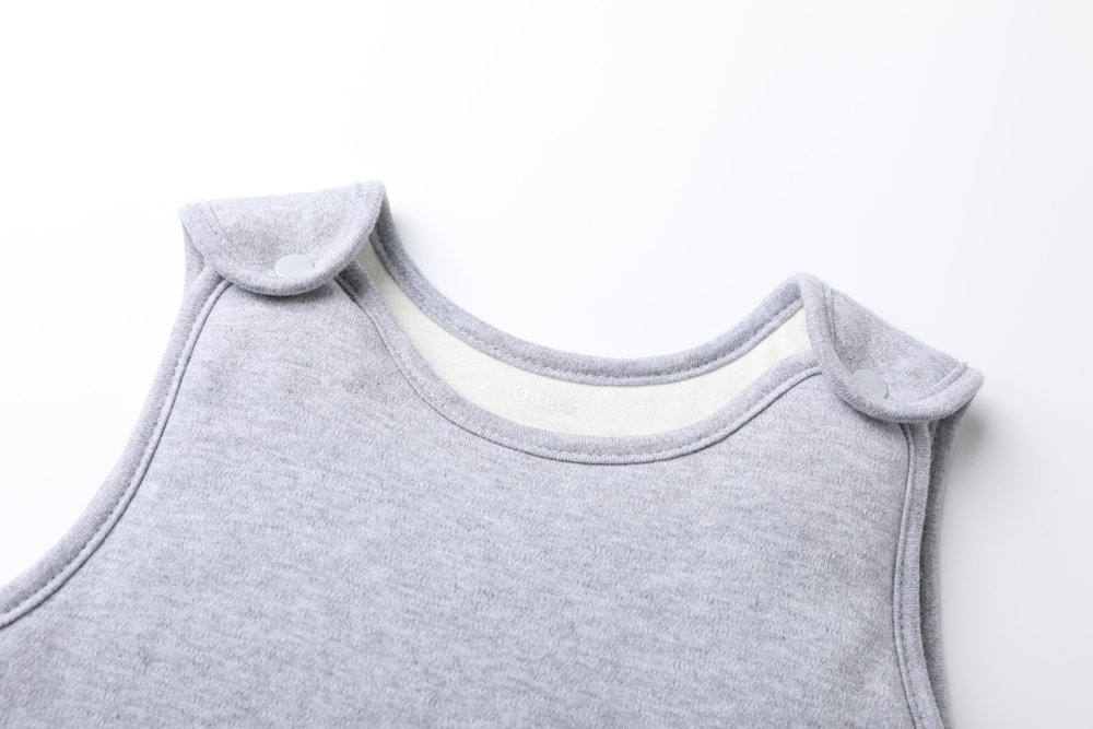 Organic cotton 2.5 TOG baby sleep sack featuring a cute bunny design for cozy and safe sleep.