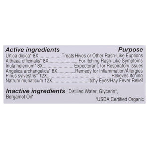 Cozy Farm Forces of Nature Kids Allergy Relief 10 ml Organic