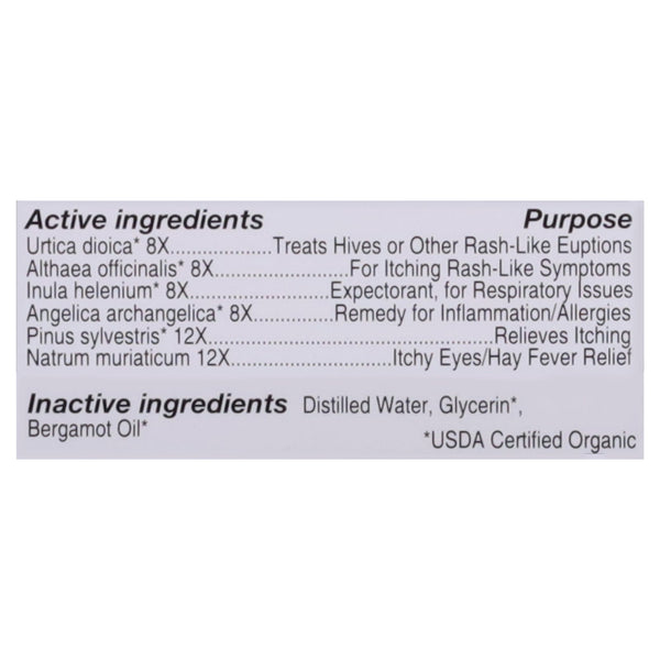 Cozy Farm Forces of Nature Kids Allergy Relief 10 ml Organic