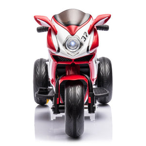 Kids' 6V Electric Ride-On Motorcycle – Battery-Powered Toy Bike (Red)