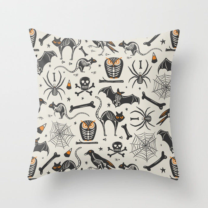 Halloween-themed pillowcase for babies, perfect for festive decor and cozy sleep.