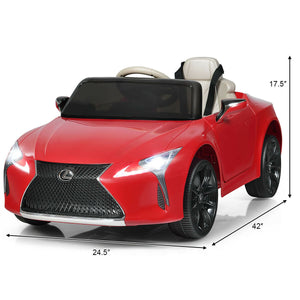 Kids Ride Lexus LC500 Licensed Remote Control Electric Vehicle