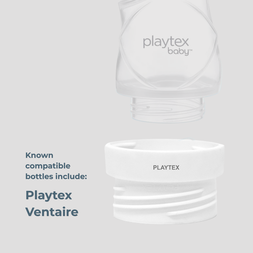 Playtex Ventaire Bottle Adapter for easy feeding with compatible bottles, designed for comfort and convenience.