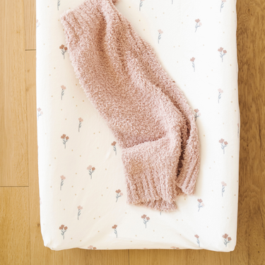 Minky Stretch Luxe Changing Covers for babies, soft and stylish, perfect for diaper changes and comfort.