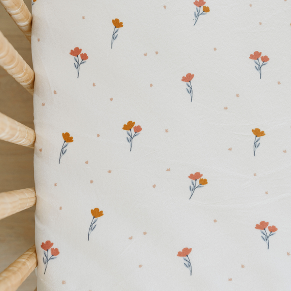 Minky Stretch Luxe Crib Sheets in soft fabric, angled view showcasing comfort and style for baby's nursery.