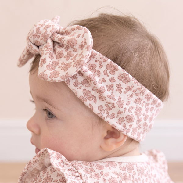 Organic Headwrap - Wild Petal