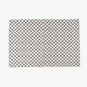 Checker Pepper Vegan Leather Mat