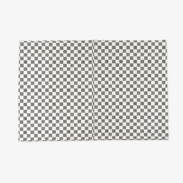 Checker Pepper Vegan Leather Mat