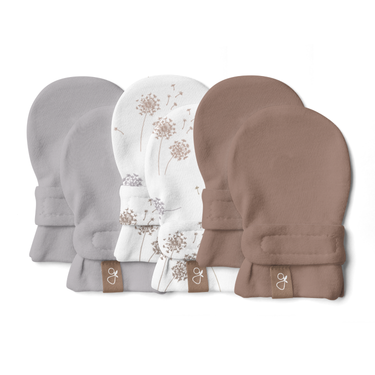 STAY ON 3-PACK MITTS | LAVENDER + DANDELION + HIGH PRAIRIE