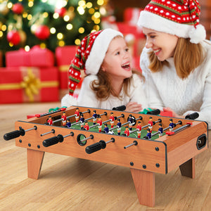 27 Inch Indoor Competition Game Foosball Table with Legs for Kids & Family