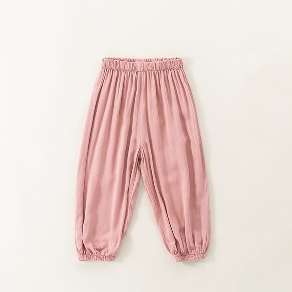 Baby Mosquito-Repellent Pants, Cotton-Linen Long Pants