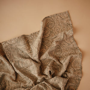 Mushie Organic Cotton Muslin Swaddle Blanket extra soft