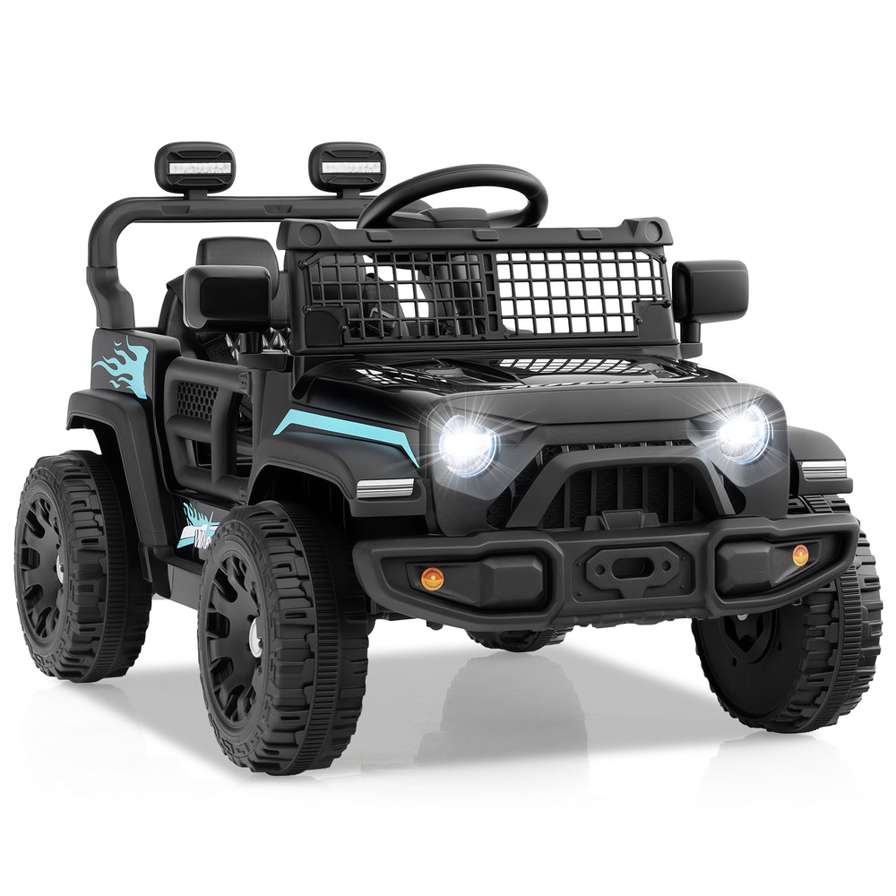 12V Kids Ride-On Truck Car - Battery Powered Electric Vehicle for Fun Outdoor Play - Toys & Hobbies