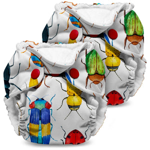 Lil Joey All In One Cloth Diaper (2 pk) - Bugs