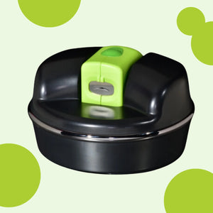 Adaptive electric nail clipper for kids with disabilities, Child Pro Pod Base, angle view. Safe and easy for ages 5-13.