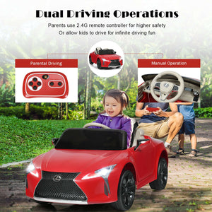 Kids Ride Lexus LC500 Licensed Remote Control Electric Vehicle