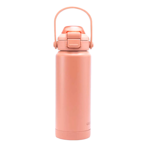 Sip + Chug 2 in 1 Thermo Water Bottle 24 oz. in Sunset color, perfect for keeping drinks hot or cold for babies.