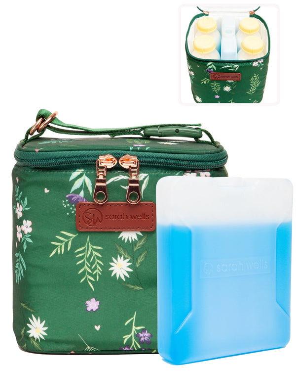 Sarah Wells Cold Gold Breastmilk Cooler – Insulated Milk Storage & Ice Pack – Machine Washable for Moms
