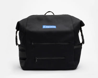 Aqaroo Diaper Bag: Stylish and functional diaper bag for parents on the go, featuring multiple pockets and a sleek design.