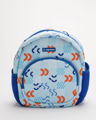 Aquaroo Mini Backpack for babies, featuring a cute design and perfect size for toddlers' essentials.
