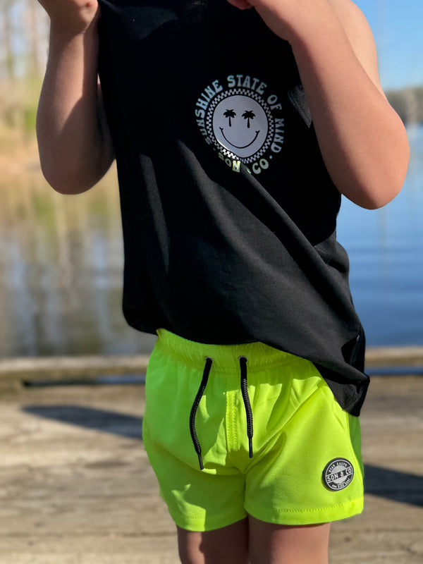 Electric Rays Swim Trunks