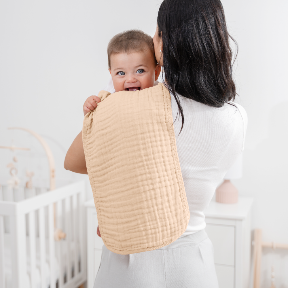 Muslin Burp Cloths in Multi Girl
