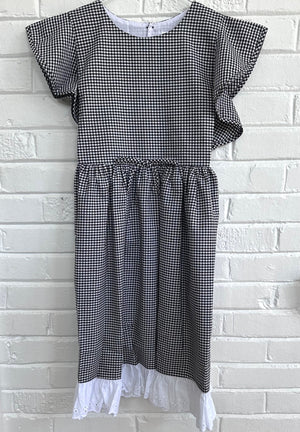 Black Gingham Edward Shirt