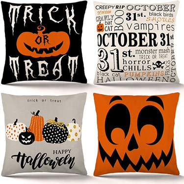 Halloween Time Cushion Covers