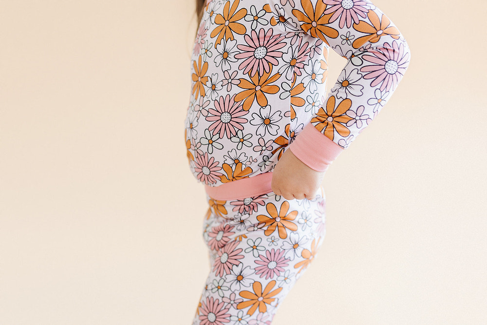 Bamboo Two Piece Set | Retro Garden - MOOGCO Baby