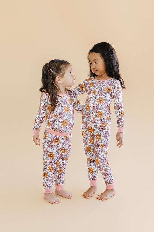 Bamboo Two Piece Set | Retro Garden - MOOGCO Baby