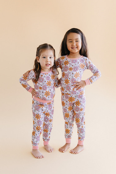 Bamboo Two Piece Set | Retro Garden - MOOGCO Baby