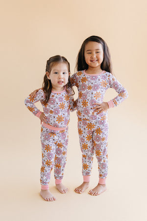 Bamboo Two Piece Set | Retro Garden - MOOGCO Baby
